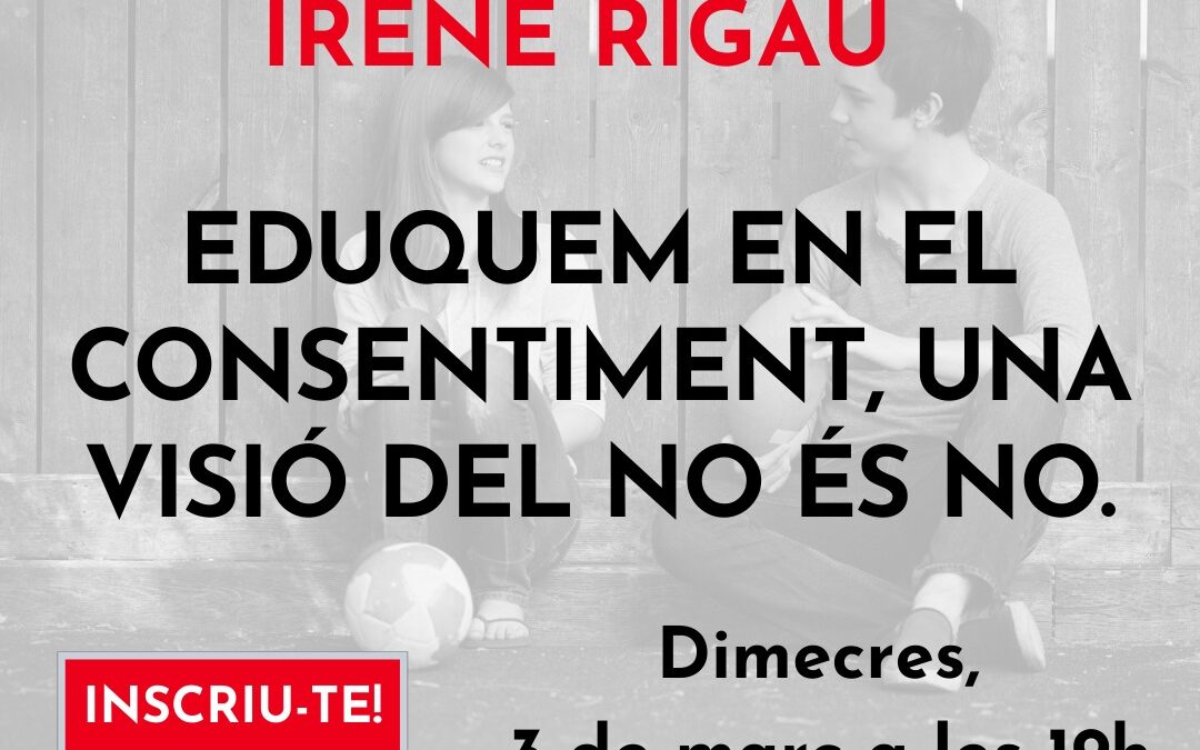 Webinar amb Irene Rigau