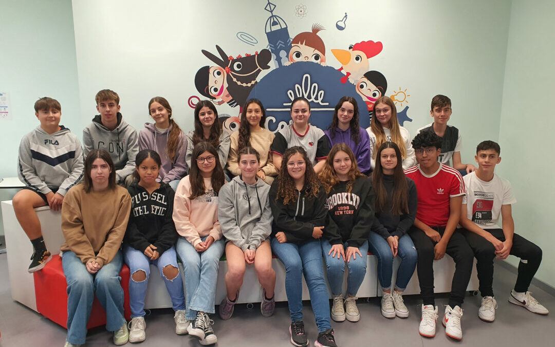 ALUMNES DE 4t D’ESO DEL COR DE MARIA A CIENCIA EN ACCIÓN 