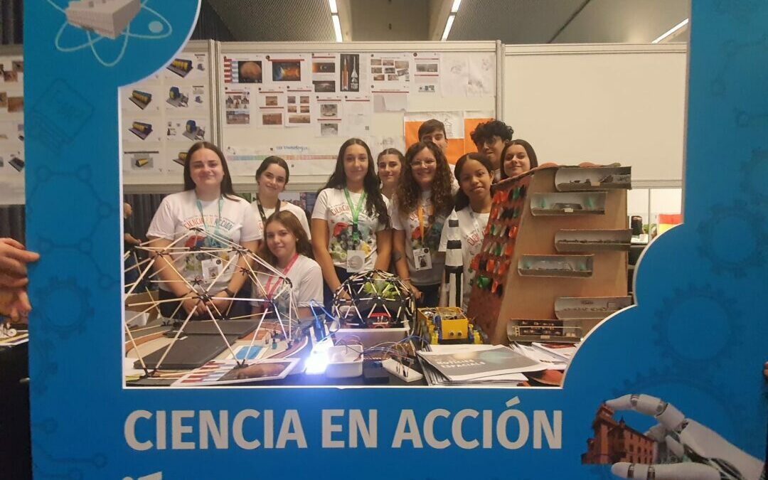 Un grup d’alumnes del Cor de Maria guanyen el 1r Premi de la modalitat STEM en el concurs “Ciencia en Acción” 